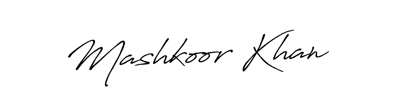 Once you've used our free online signature maker to create your best signature Antro_Vectra_Bolder style, it's time to enjoy all of the benefits that Mashkoor Khan name signing documents. Mashkoor Khan signature style 7 images and pictures png