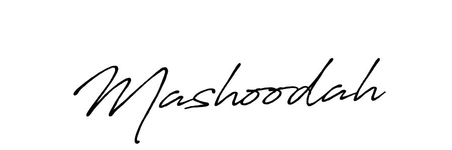 Here are the top 10 professional signature styles for the name Mashoodah. These are the best autograph styles you can use for your name. Mashoodah signature style 7 images and pictures png