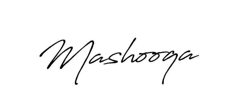 Make a beautiful signature design for name Mashooqa. Use this online signature maker to create a handwritten signature for free. Mashooqa signature style 7 images and pictures png