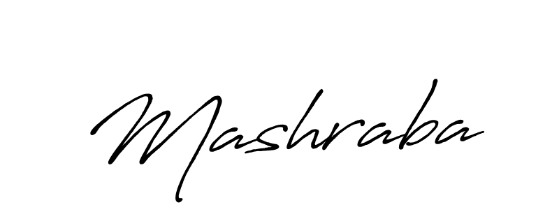 The best way (Antro_Vectra_Bolder) to make a short signature is to pick only two or three words in your name. The name Mashraba include a total of six letters. For converting this name. Mashraba signature style 7 images and pictures png