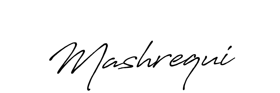 The best way (Antro_Vectra_Bolder) to make a short signature is to pick only two or three words in your name. The name Mashrequi include a total of six letters. For converting this name. Mashrequi signature style 7 images and pictures png
