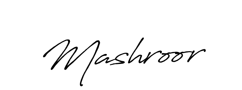 The best way (Antro_Vectra_Bolder) to make a short signature is to pick only two or three words in your name. The name Mashroor include a total of six letters. For converting this name. Mashroor signature style 7 images and pictures png