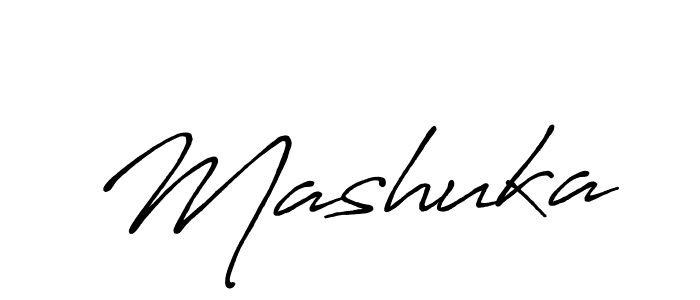 You should practise on your own different ways (Antro_Vectra_Bolder) to write your name (Mashuka) in signature. don't let someone else do it for you. Mashuka signature style 7 images and pictures png