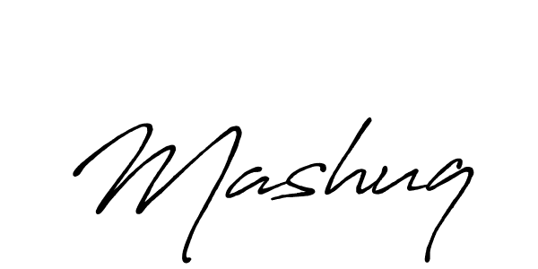 Make a beautiful signature design for name Mashuq. Use this online signature maker to create a handwritten signature for free. Mashuq signature style 7 images and pictures png