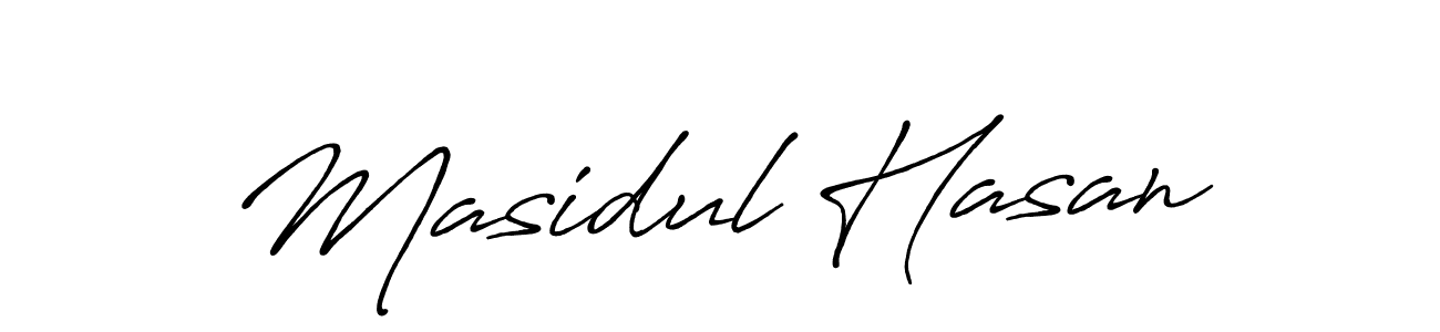 You should practise on your own different ways (Antro_Vectra_Bolder) to write your name (Masidul Hasan) in signature. don't let someone else do it for you. Masidul Hasan signature style 7 images and pictures png