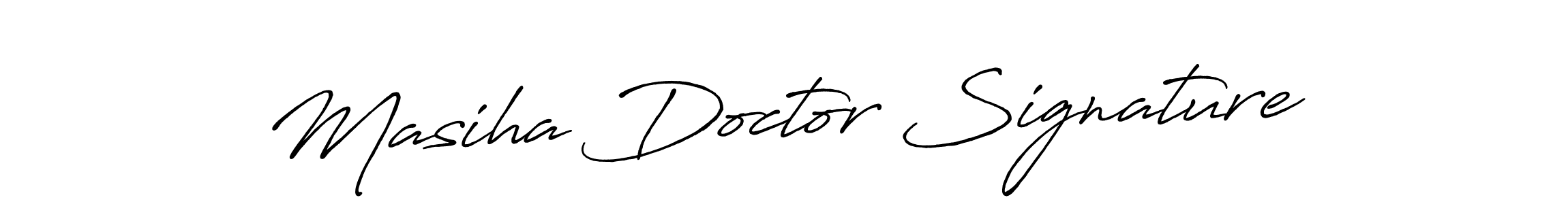 It looks lik you need a new signature style for name Masiha Doctor Signature. Design unique handwritten (Antro_Vectra_Bolder) signature with our free signature maker in just a few clicks. Masiha Doctor Signature signature style 7 images and pictures png