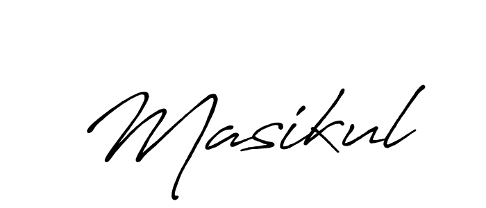 Here are the top 10 professional signature styles for the name Masikul. These are the best autograph styles you can use for your name. Masikul signature style 7 images and pictures png