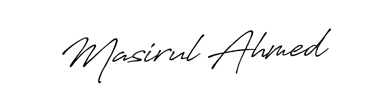 You can use this online signature creator to create a handwritten signature for the name Masirul Ahmed. This is the best online autograph maker. Masirul Ahmed signature style 7 images and pictures png