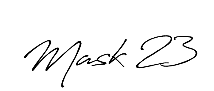 Antro_Vectra_Bolder is a professional signature style that is perfect for those who want to add a touch of class to their signature. It is also a great choice for those who want to make their signature more unique. Get Mask 23 name to fancy signature for free. Mask 23 signature style 7 images and pictures png