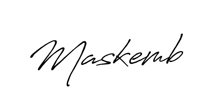 Best and Professional Signature Style for Maskemb. Antro_Vectra_Bolder Best Signature Style Collection. Maskemb signature style 7 images and pictures png