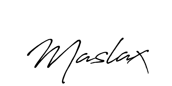 Best and Professional Signature Style for Maslax. Antro_Vectra_Bolder Best Signature Style Collection. Maslax signature style 7 images and pictures png