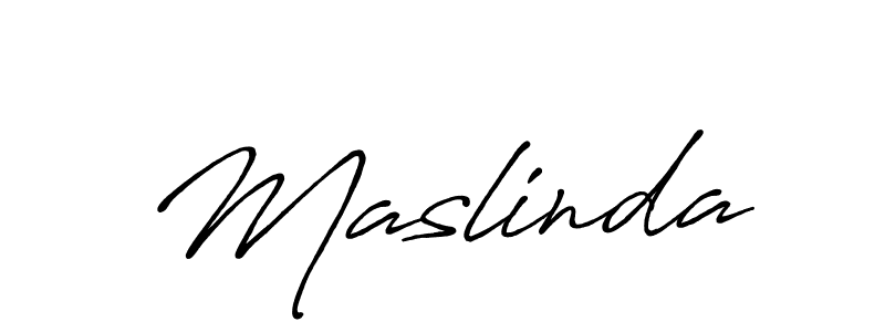 You should practise on your own different ways (Antro_Vectra_Bolder) to write your name (Maslinda) in signature. don't let someone else do it for you. Maslinda signature style 7 images and pictures png