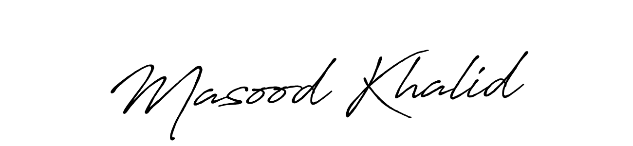 You can use this online signature creator to create a handwritten signature for the name Masood Khalid. This is the best online autograph maker. Masood Khalid signature style 7 images and pictures png