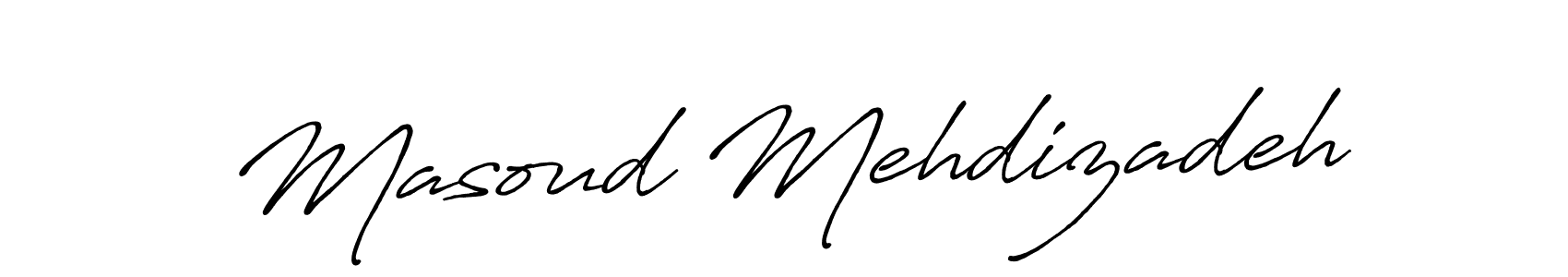 It looks lik you need a new signature style for name Masoud Mehdizadeh. Design unique handwritten (Antro_Vectra_Bolder) signature with our free signature maker in just a few clicks. Masoud Mehdizadeh signature style 7 images and pictures png