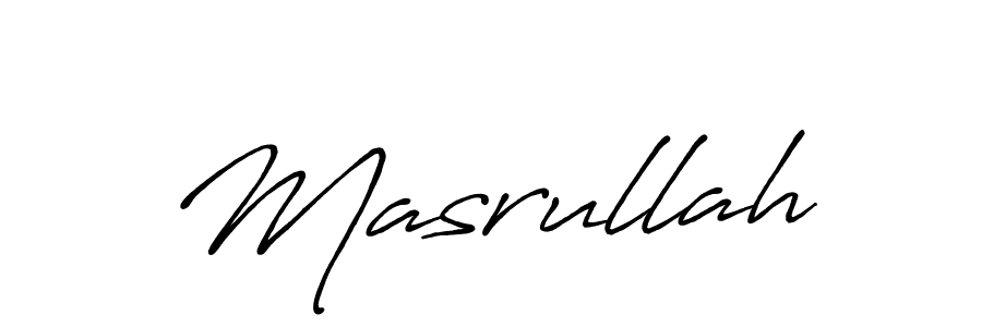 Here are the top 10 professional signature styles for the name Masrullah. These are the best autograph styles you can use for your name. Masrullah signature style 7 images and pictures png