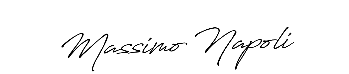 You should practise on your own different ways (Antro_Vectra_Bolder) to write your name (Massimo Napoli) in signature. don't let someone else do it for you. Massimo Napoli signature style 7 images and pictures png