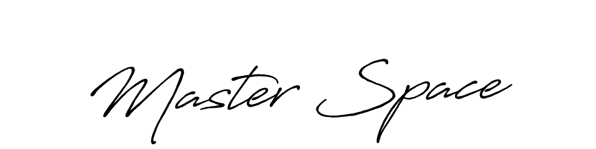 You should practise on your own different ways (Antro_Vectra_Bolder) to write your name (Master Space) in signature. don't let someone else do it for you. Master Space signature style 7 images and pictures png