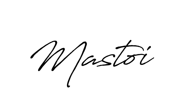 Mastoi stylish signature style. Best Handwritten Sign (Antro_Vectra_Bolder) for my name. Handwritten Signature Collection Ideas for my name Mastoi. Mastoi signature style 7 images and pictures png