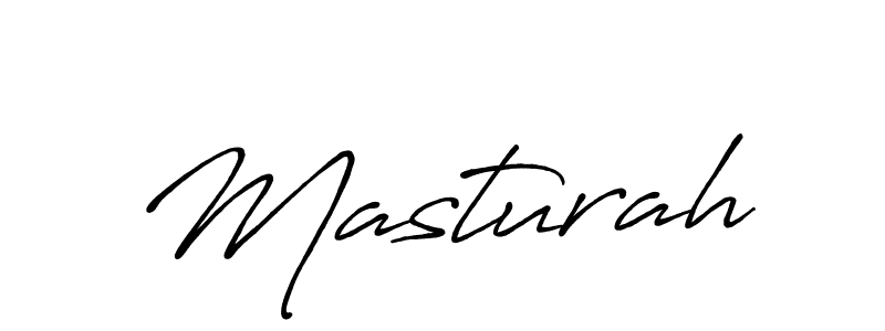 Use a signature maker to create a handwritten signature online. With this signature software, you can design (Antro_Vectra_Bolder) your own signature for name Masturah. Masturah signature style 7 images and pictures png