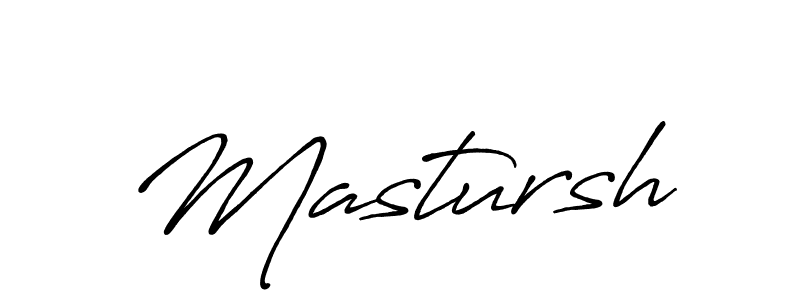 Antro_Vectra_Bolder is a professional signature style that is perfect for those who want to add a touch of class to their signature. It is also a great choice for those who want to make their signature more unique. Get Mastursh name to fancy signature for free. Mastursh signature style 7 images and pictures png