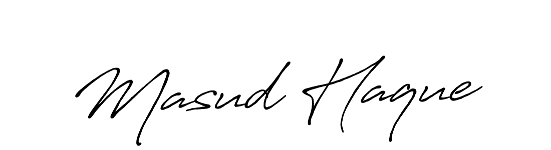 The best way (Antro_Vectra_Bolder) to make a short signature is to pick only two or three words in your name. The name Masud Haque include a total of six letters. For converting this name. Masud Haque signature style 7 images and pictures png