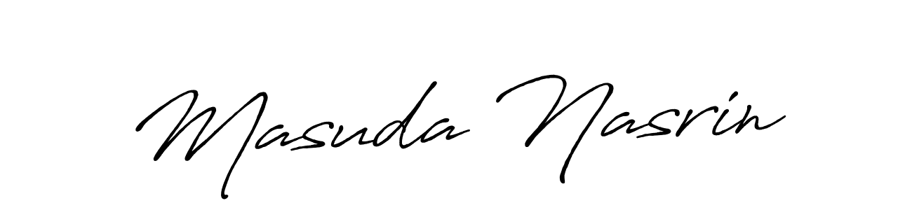 Once you've used our free online signature maker to create your best signature Antro_Vectra_Bolder style, it's time to enjoy all of the benefits that Masuda Nasrin name signing documents. Masuda Nasrin signature style 7 images and pictures png