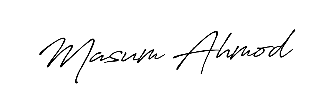 Antro_Vectra_Bolder is a professional signature style that is perfect for those who want to add a touch of class to their signature. It is also a great choice for those who want to make their signature more unique. Get Masum Ahmod name to fancy signature for free. Masum Ahmod signature style 7 images and pictures png