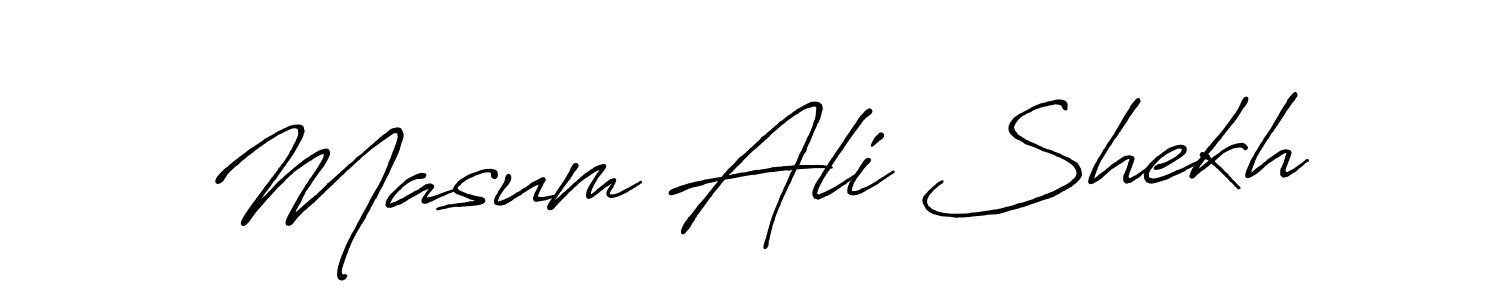 Best and Professional Signature Style for Masum Ali Shekh. Antro_Vectra_Bolder Best Signature Style Collection. Masum Ali Shekh signature style 7 images and pictures png