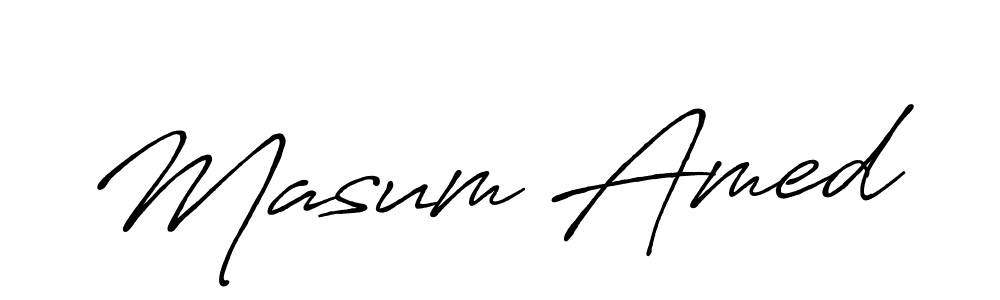 You can use this online signature creator to create a handwritten signature for the name Masum Amed. This is the best online autograph maker. Masum Amed signature style 7 images and pictures png