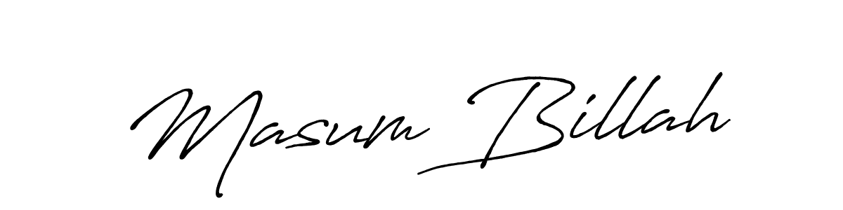 Also You can easily find your signature by using the search form. We will create Masum Billah name handwritten signature images for you free of cost using Antro_Vectra_Bolder sign style. Masum Billah signature style 7 images and pictures png