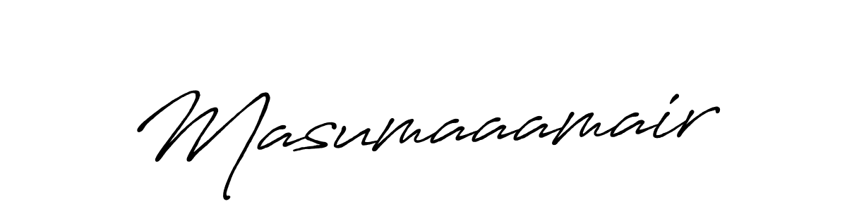 How to Draw Masumaaamair signature style? Antro_Vectra_Bolder is a latest design signature styles for name Masumaaamair. Masumaaamair signature style 7 images and pictures png