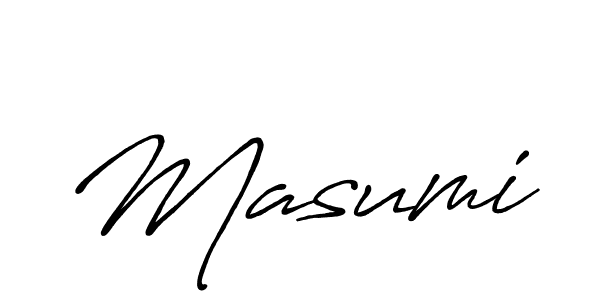 How to make Masumi name signature. Use Antro_Vectra_Bolder style for creating short signs online. This is the latest handwritten sign. Masumi signature style 7 images and pictures png