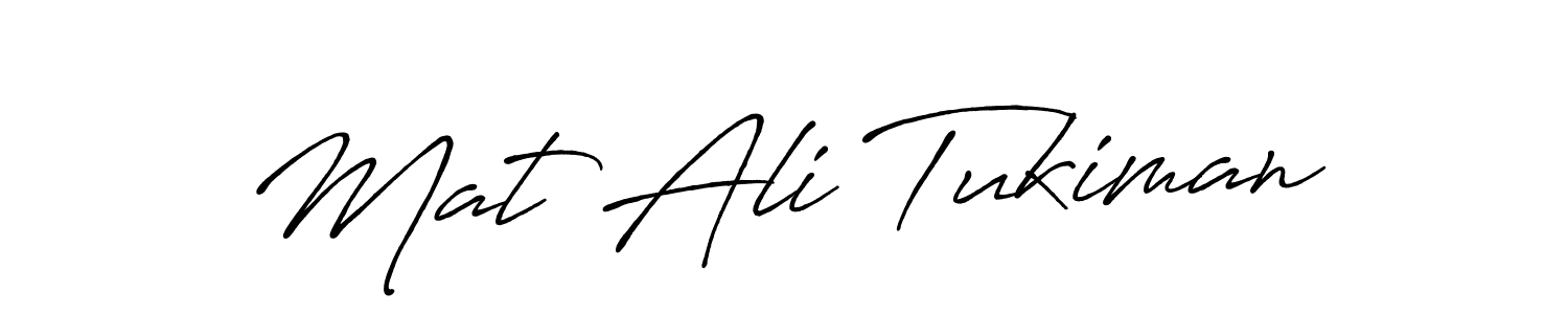 How to make Mat Ali Tukiman signature? Antro_Vectra_Bolder is a professional autograph style. Create handwritten signature for Mat Ali Tukiman name. Mat Ali Tukiman signature style 7 images and pictures png