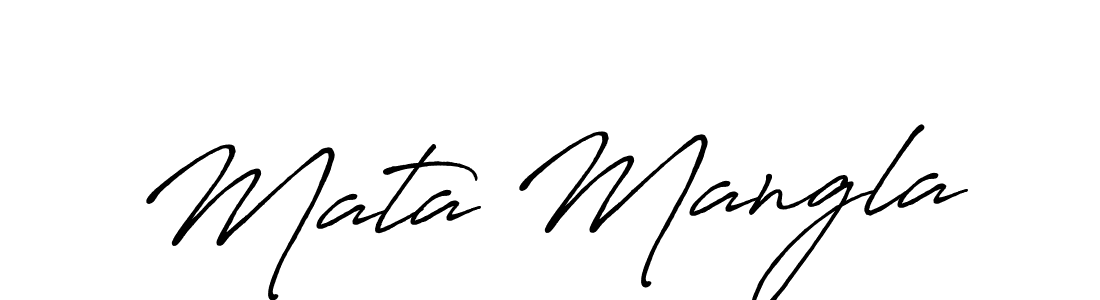 Make a beautiful signature design for name Mata Mangla. Use this online signature maker to create a handwritten signature for free. Mata Mangla signature style 7 images and pictures png