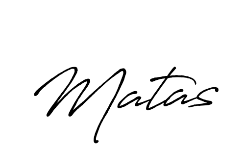 Matas stylish signature style. Best Handwritten Sign (Antro_Vectra_Bolder) for my name. Handwritten Signature Collection Ideas for my name Matas. Matas signature style 7 images and pictures png