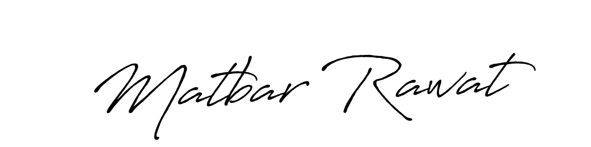 You can use this online signature creator to create a handwritten signature for the name Matbar Rawat. This is the best online autograph maker. Matbar Rawat signature style 7 images and pictures png