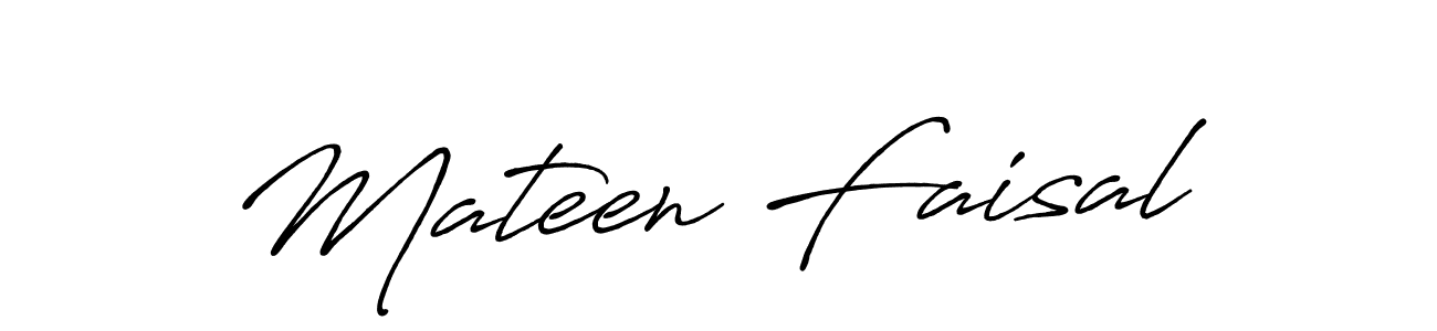 Also You can easily find your signature by using the search form. We will create Mateen Faisal name handwritten signature images for you free of cost using Antro_Vectra_Bolder sign style. Mateen Faisal signature style 7 images and pictures png