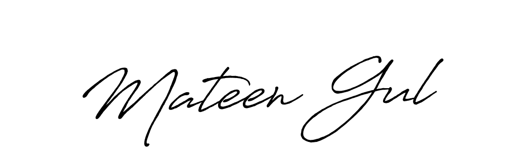 It looks lik you need a new signature style for name Mateen Gul. Design unique handwritten (Antro_Vectra_Bolder) signature with our free signature maker in just a few clicks. Mateen Gul signature style 7 images and pictures png