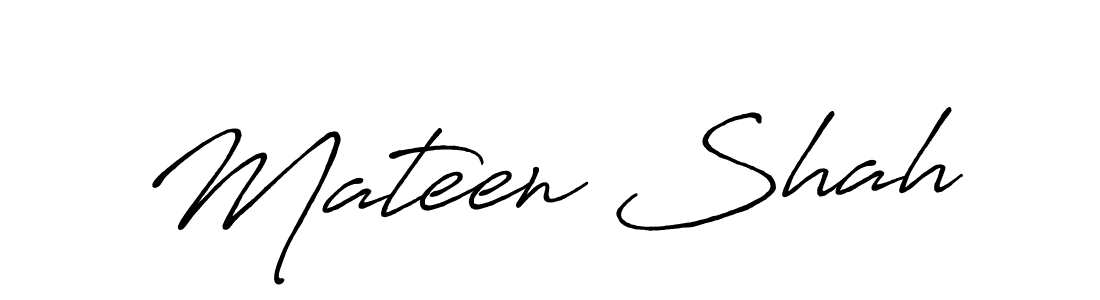 It looks lik you need a new signature style for name Mateen Shah. Design unique handwritten (Antro_Vectra_Bolder) signature with our free signature maker in just a few clicks. Mateen Shah signature style 7 images and pictures png