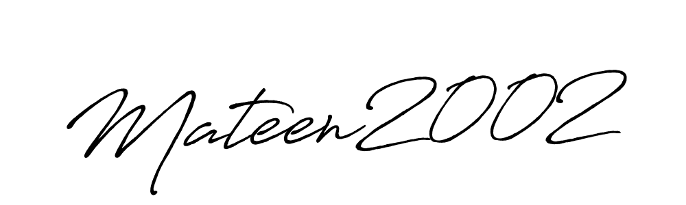 How to make Mateen2002 signature? Antro_Vectra_Bolder is a professional autograph style. Create handwritten signature for Mateen2002 name. Mateen2002 signature style 7 images and pictures png