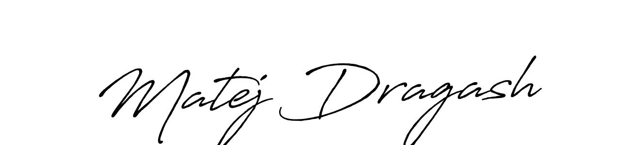 It looks lik you need a new signature style for name Matej Dragash. Design unique handwritten (Antro_Vectra_Bolder) signature with our free signature maker in just a few clicks. Matej Dragash signature style 7 images and pictures png