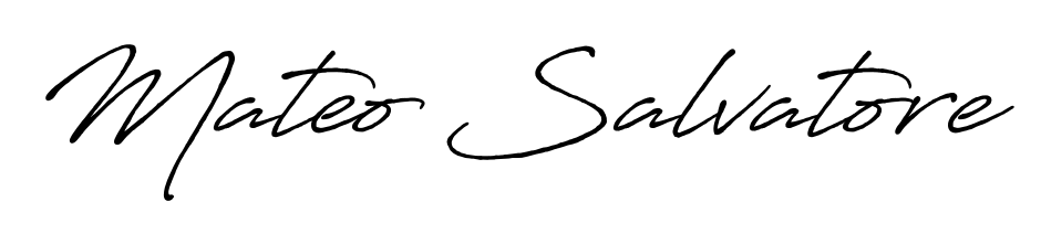 Once you've used our free online signature maker to create your best signature Antro_Vectra_Bolder style, it's time to enjoy signing your documents with Mateo Salvatore name. Mateo Salvatore signature style 7 images and pictures png
