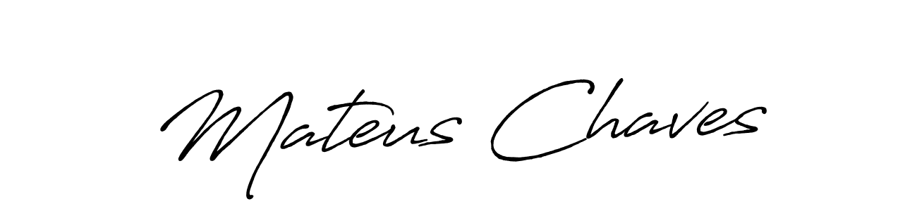 You can use this online signature creator to create a handwritten signature for the name Mateus Chaves. This is the best online autograph maker. Mateus Chaves signature style 7 images and pictures png