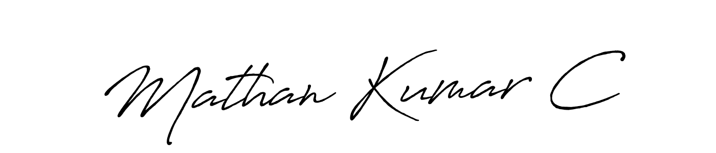 Here are the top 10 professional signature styles for the name Mathan Kumar C. These are the best autograph styles you can use for your name. Mathan Kumar C signature style 7 images and pictures png