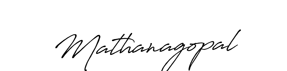 Also we have Mathanagopal name is the best signature style. Create professional handwritten signature collection using Antro_Vectra_Bolder autograph style. Mathanagopal signature style 7 images and pictures png