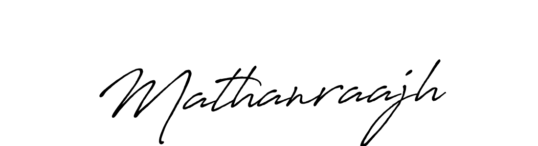 Mathanraajh stylish signature style. Best Handwritten Sign (Antro_Vectra_Bolder) for my name. Handwritten Signature Collection Ideas for my name Mathanraajh. Mathanraajh signature style 7 images and pictures png