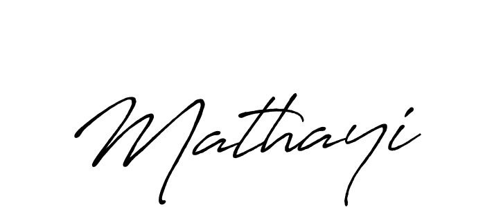 Use a signature maker to create a handwritten signature online. With this signature software, you can design (Antro_Vectra_Bolder) your own signature for name Mathayi. Mathayi signature style 7 images and pictures png