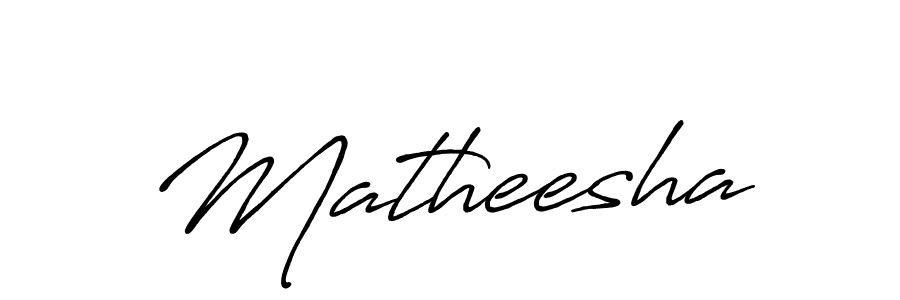 Once you've used our free online signature maker to create your best signature Antro_Vectra_Bolder style, it's time to enjoy all of the benefits that Matheesha name signing documents. Matheesha signature style 7 images and pictures png