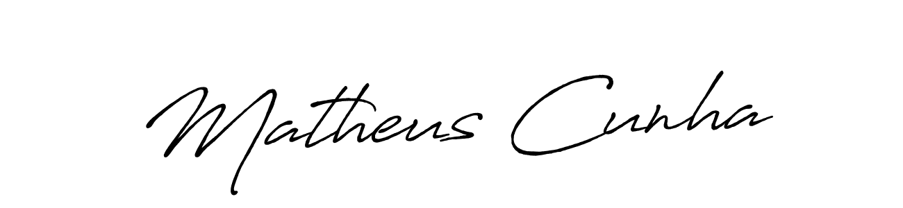This is the best signature style for the Matheus Cunha name. Also you like these signature font (Antro_Vectra_Bolder). Mix name signature. Matheus Cunha signature style 7 images and pictures png