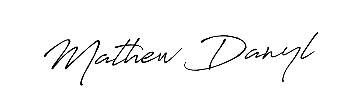 It looks lik you need a new signature style for name Mathew Danyl. Design unique handwritten (Antro_Vectra_Bolder) signature with our free signature maker in just a few clicks. Mathew Danyl signature style 7 images and pictures png